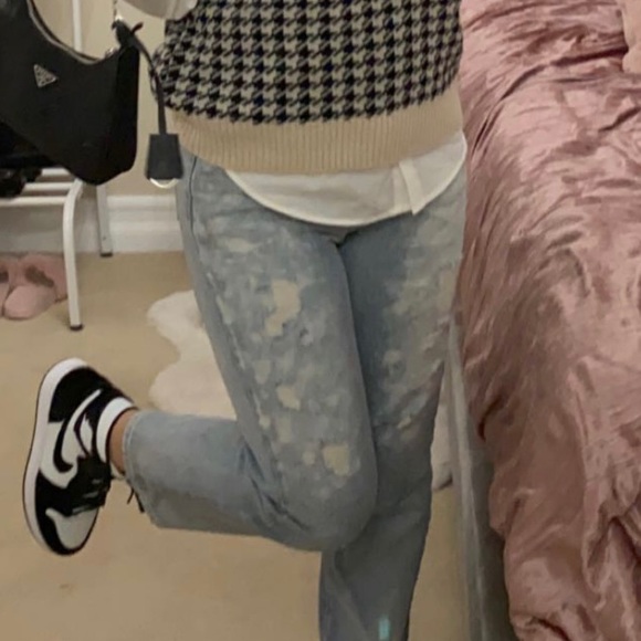 LF Carmar Distressed Wide Leg Jeans - Picture 7 of 7